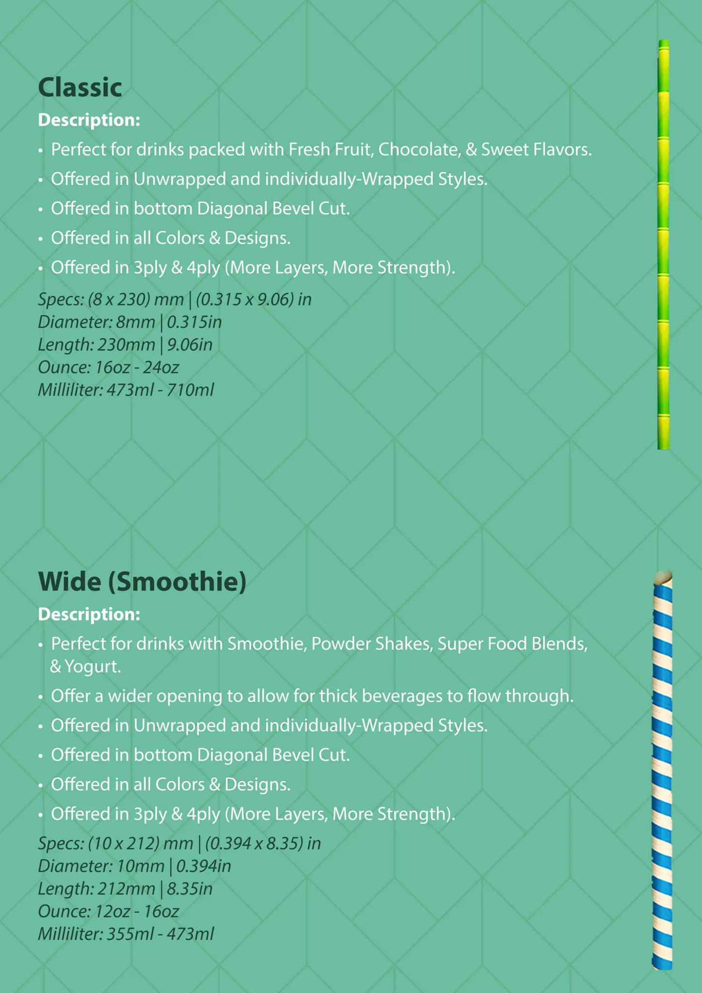 Paper Straw Manufacturing - Abu Dhabi