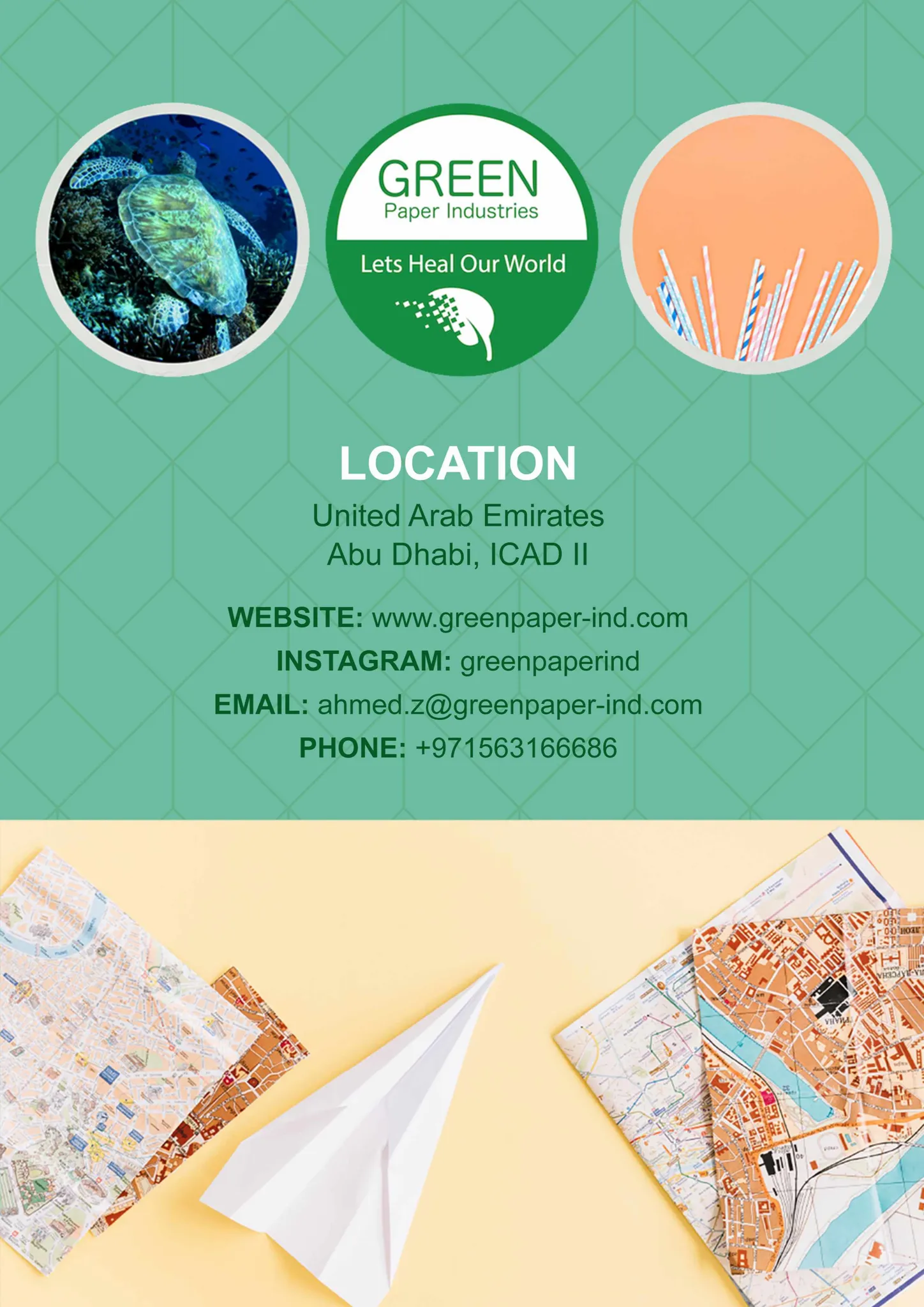 Paper Straw Manufacturing - Abu Dhabi